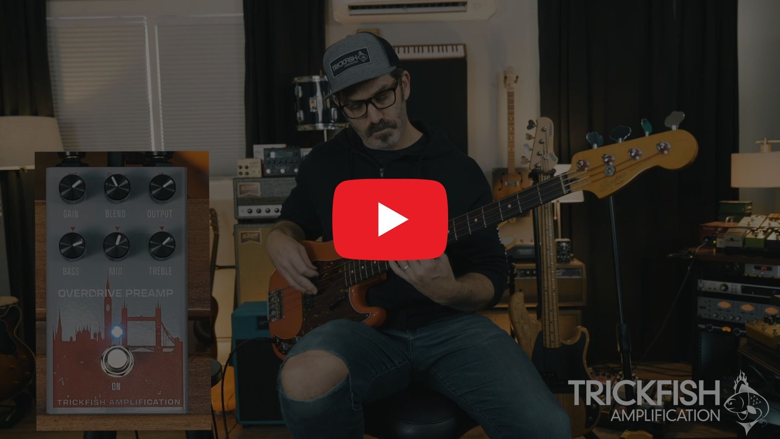 Overdrive Preamp – TRICKFISH AMPLIFICATION